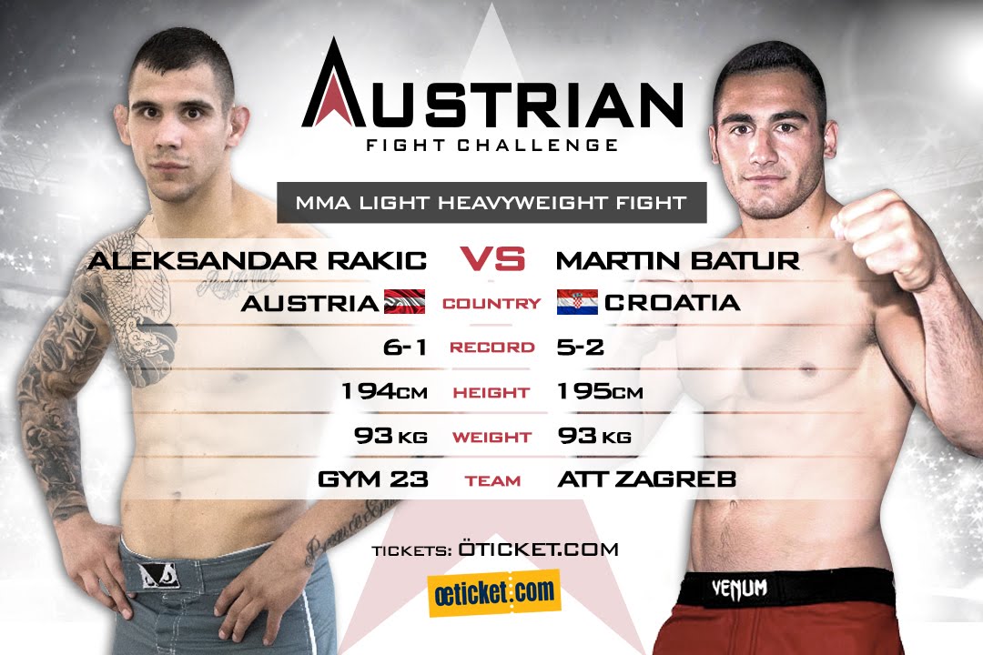 Austrian FC 1: Aleksandar Rakic vs Martin Batur