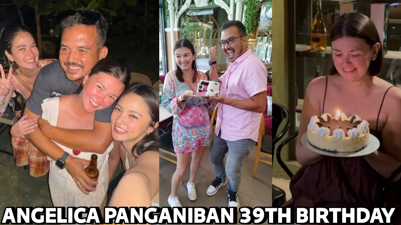 Angelica Panganiban 39th Birthday❤️Napa-IYAK sa Pagbisita at Pagbati ng mga Kaibigan sa Kanyang Bday