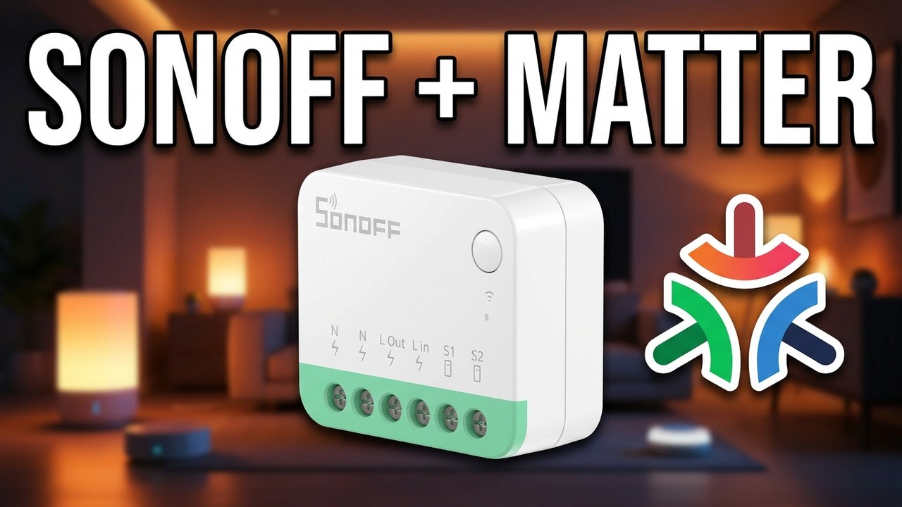 Sonoff Mini R4M: Llega MATTER a Sonoff🏆