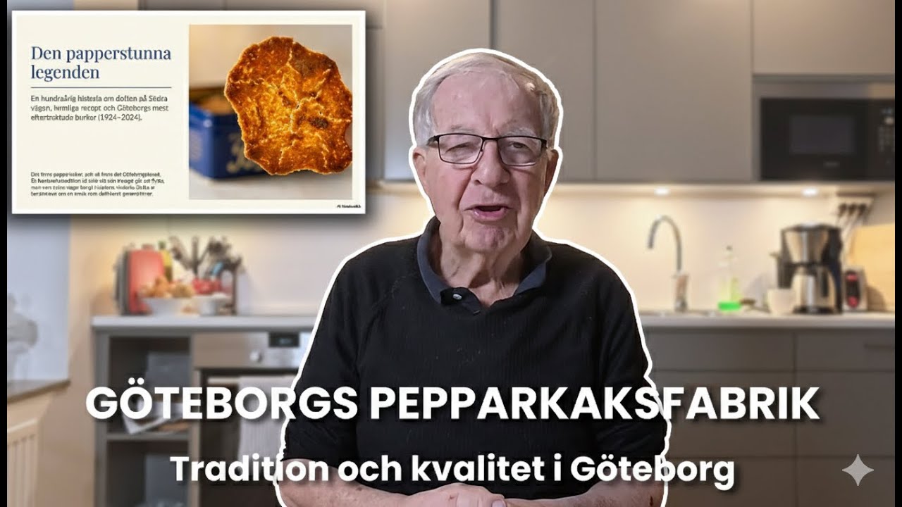 2026-01-22 GÖTEBORGS PEPPARKAKSFABIK - Traadition och kvalitet i Göteborg ( Torsdagssnack )