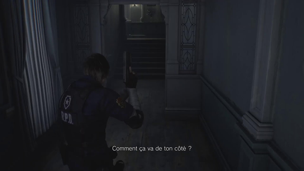 Resident Evil requien partie 7 nouvelle partie 40 % du platine