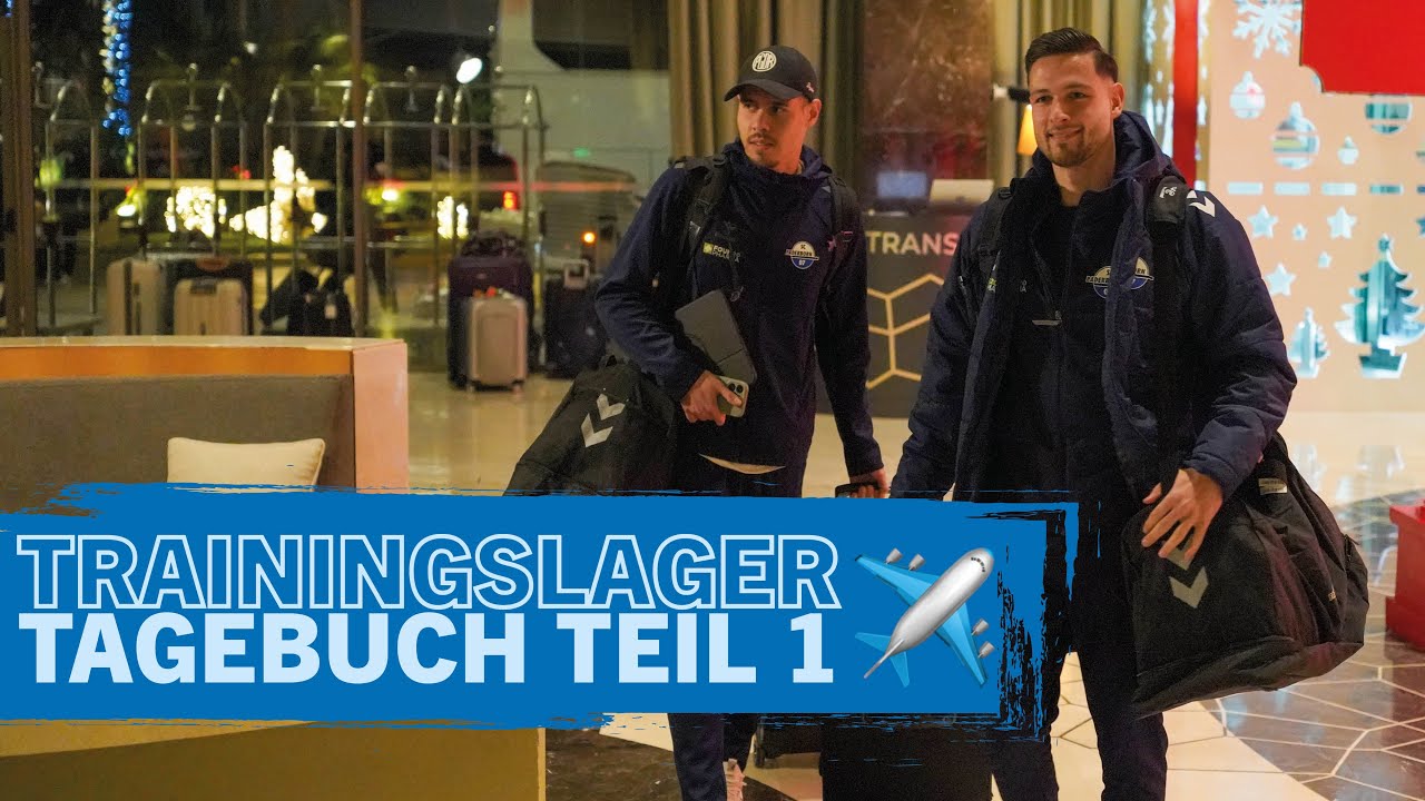 So lief die Anreise ins Trainingslager nach Belek 🇹🇷