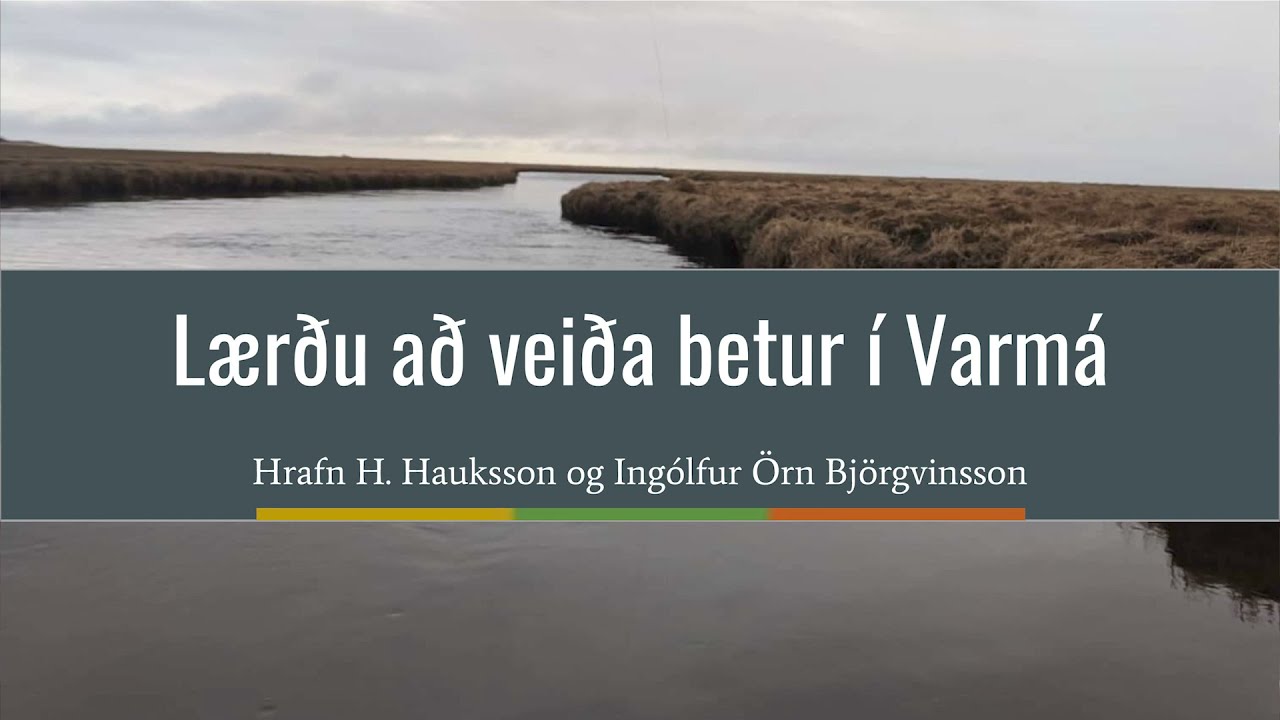Lærðu að veiða Varmá í Hveragerði