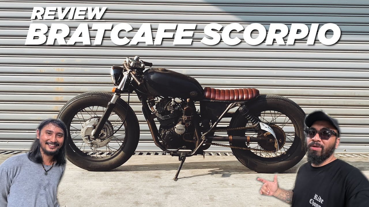 REVIEW MOTOR CUSTOM BRATCAFE PESONA DAVID BECKHAM!