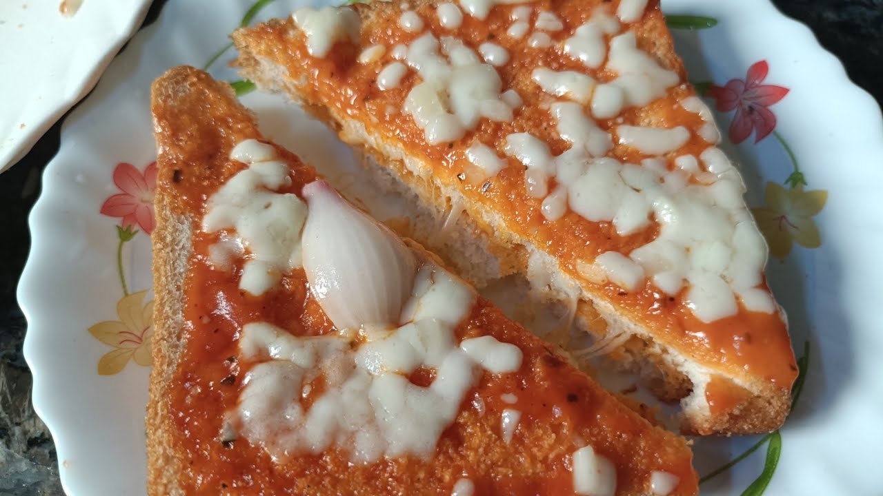 5 minutes Cheese bread pizza recipe #recipe #pizza 