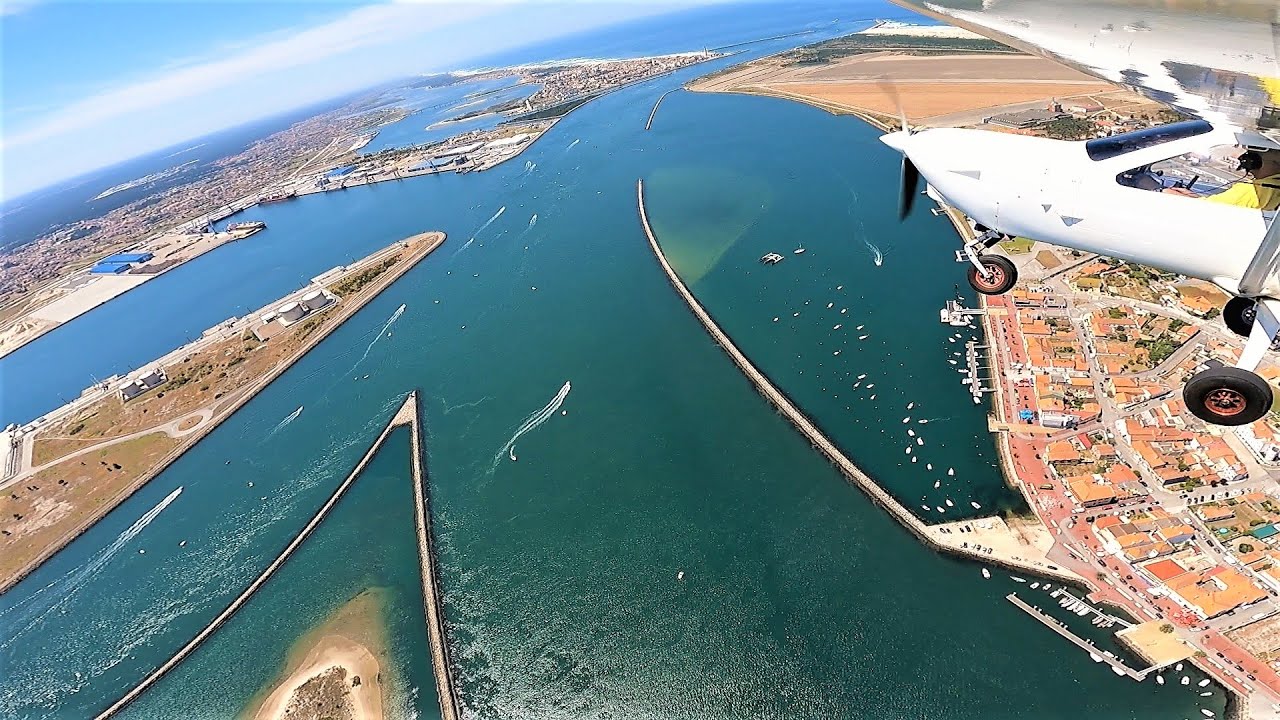 Ria de Aveiro, Barra e S. Jacinto.