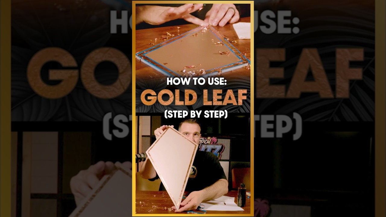Gold Leaf Application Tips for a Perfect Finish (Part 5) 💎