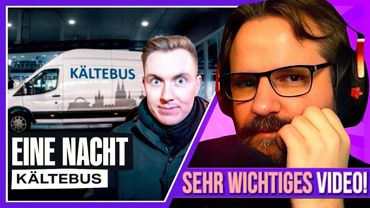 Eine Nacht mit dem K&auml;ltebus - Gronkh Reaction