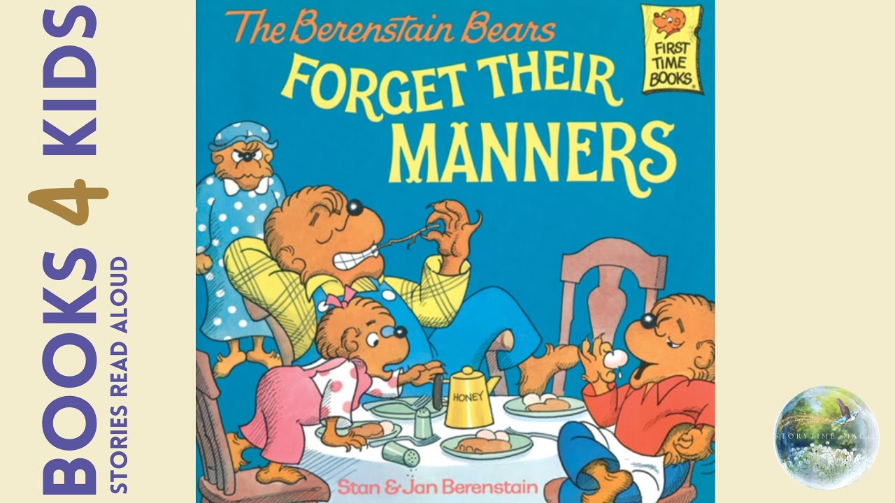 Kids Books Read Aloud: The Berenstain Bears Forget Their Manners by Stan and Jan Berenstain