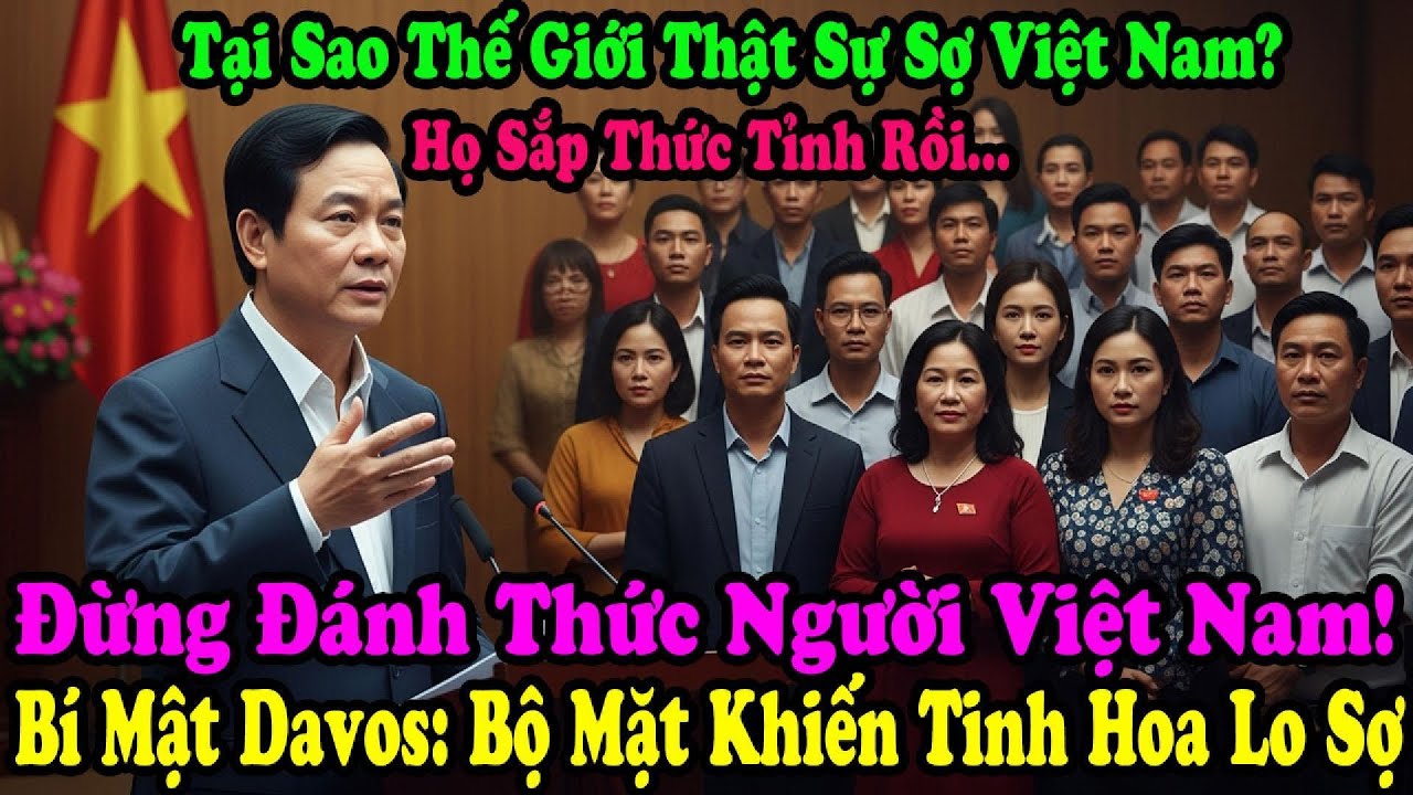Người Việt Đang Thức Tỉnh! Chủ Đề Cấm Kỵ Tại Davos: Bộ Mặt Thật Khiến Giới Tinh Hoa Lo Sợ?