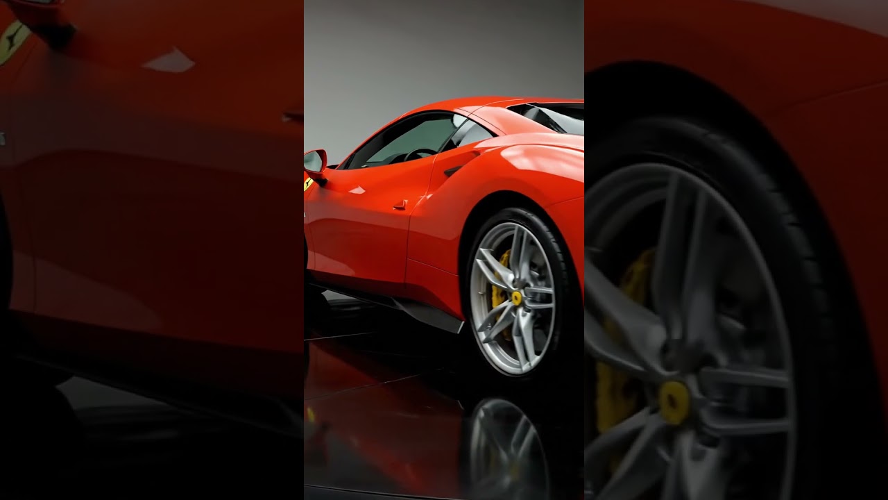 Rosso Dino Ferrari 296 GTB 🔥 | Classic Red Italian Supercar 