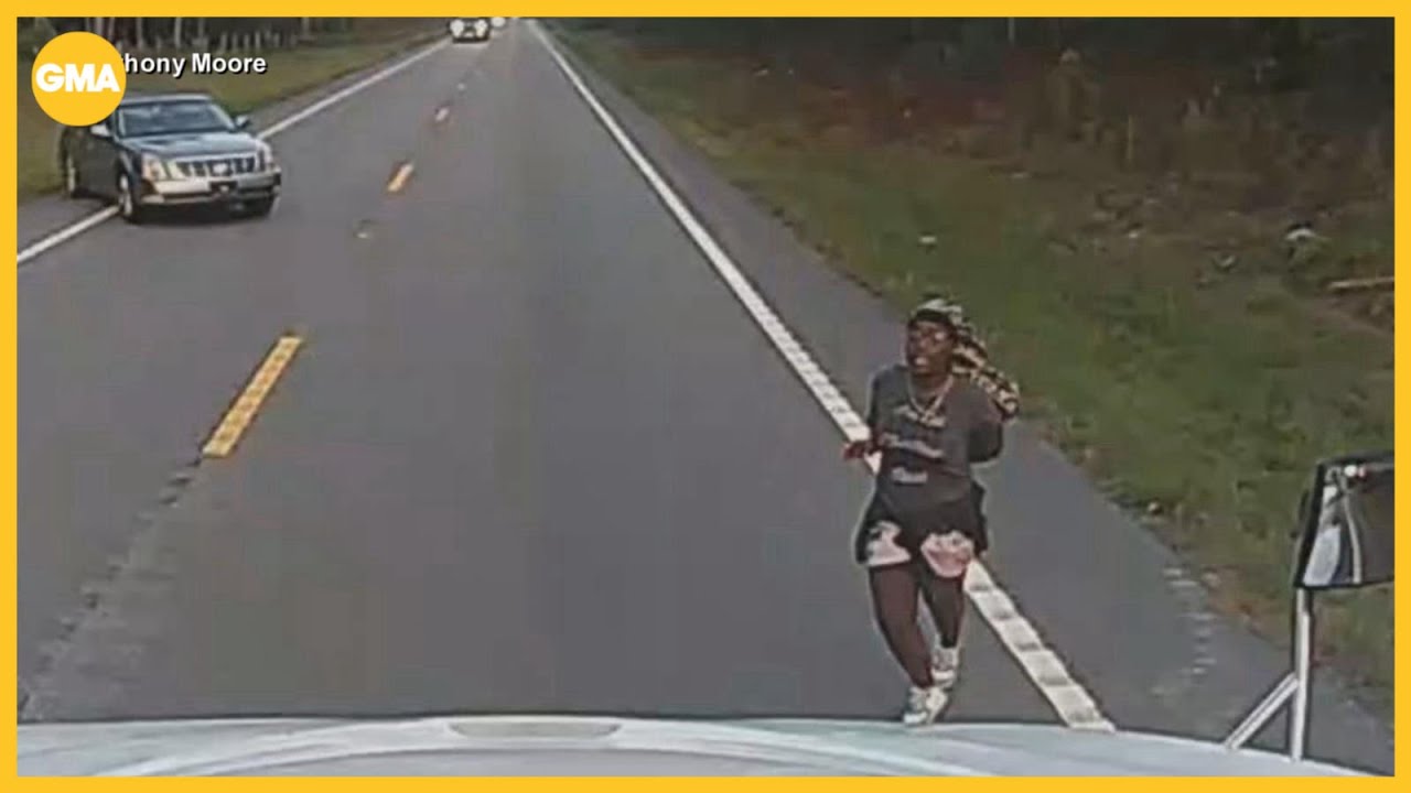 Truck driver helps woman escape alleged kidnapper