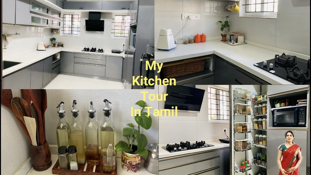 Kitchen tour-தமிழில்/kitchen design and Organization/kitchen Organization ideas/home tour