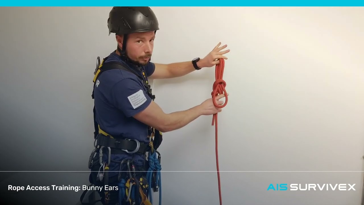 Rope Access Training: How To Tie a Bunny Ears Knot