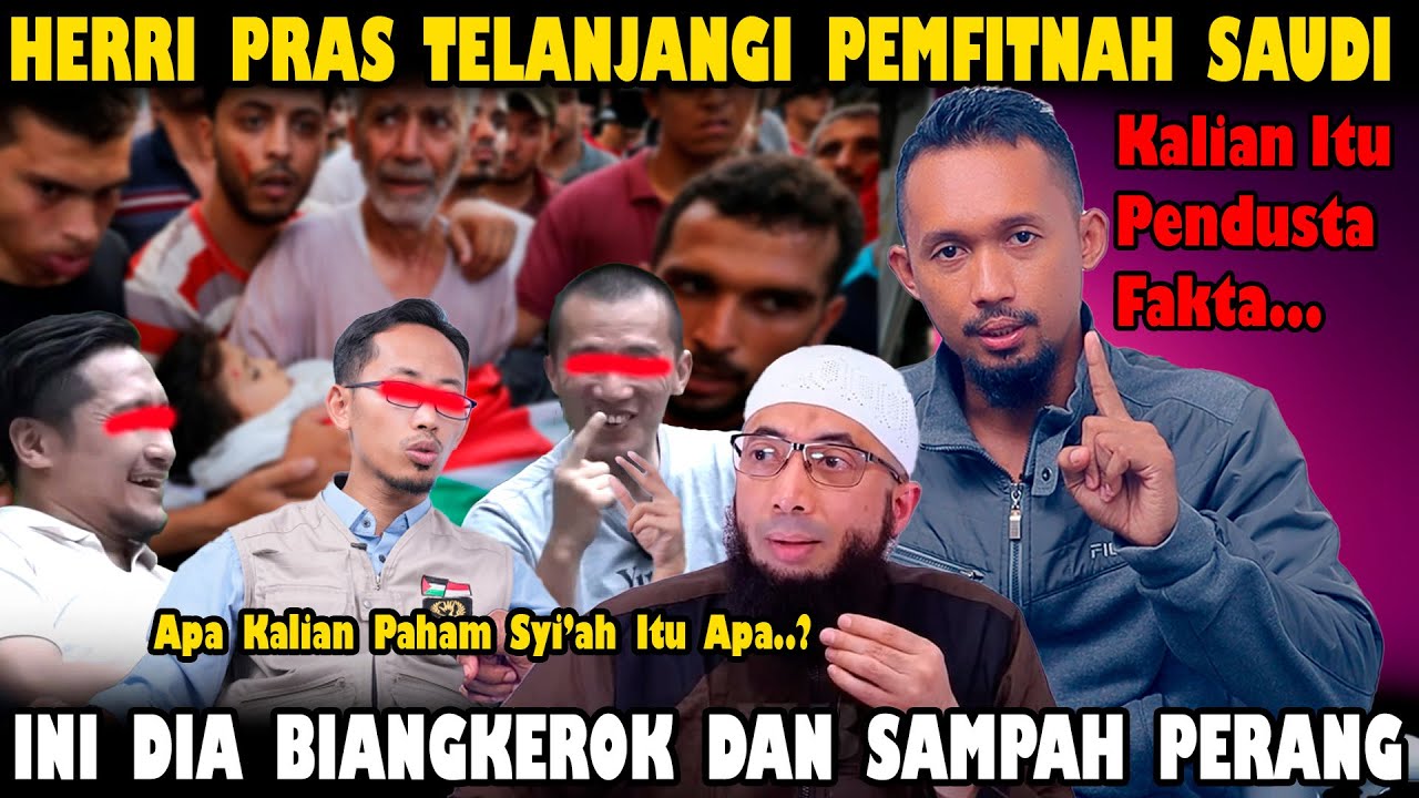 Herri Pras Bongkar Fitnahan Busuk Mereka..?! Data Dan Video Ini Yg Paling Ditakuti Pembela Syi'ah