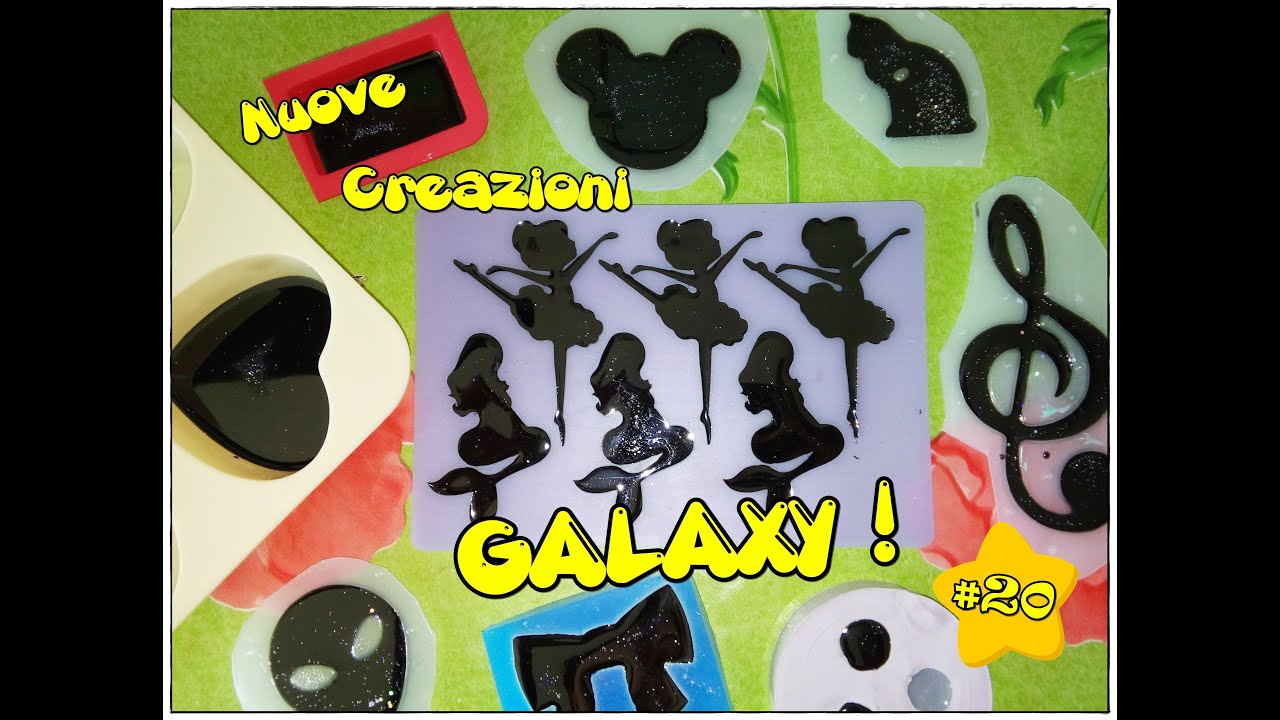 🌌 Guardiamo insieme le nuove CREAZIONI IN RESINA con l'EFFETTO GALAXY! #20 🎨 C • Art
