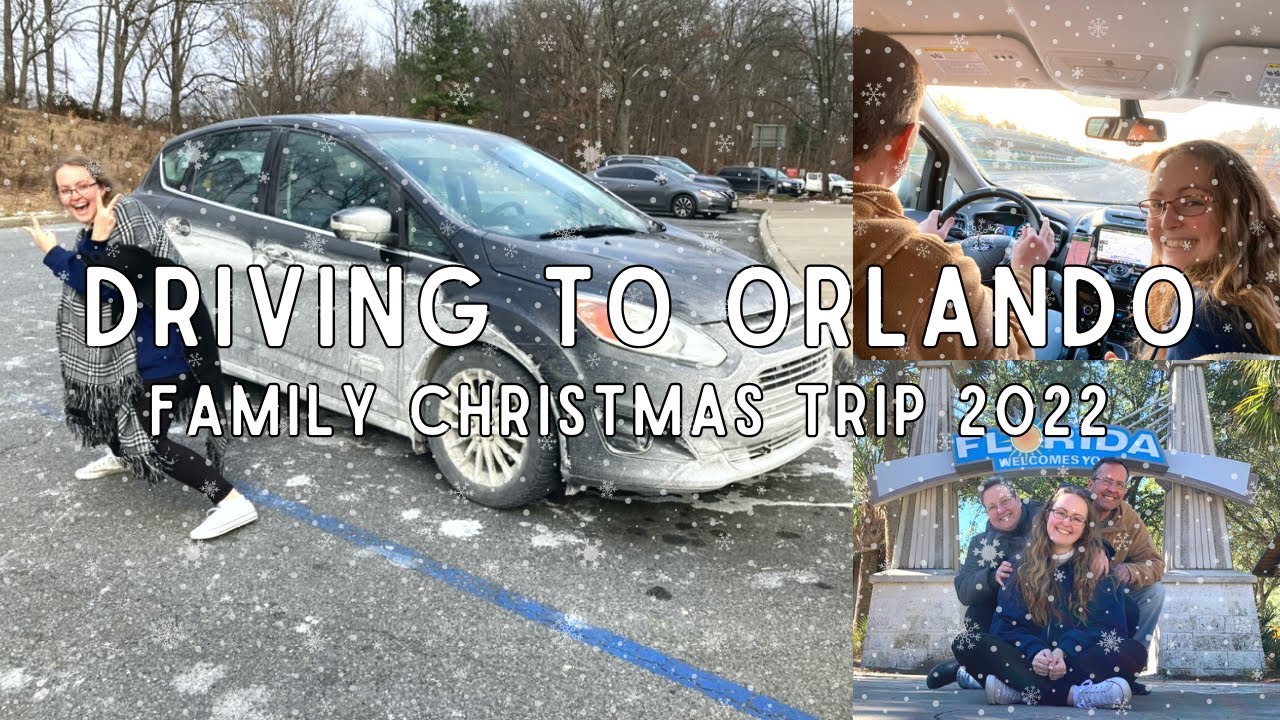 Driving to Walt Disney World | Disney Christmas Trip 2022