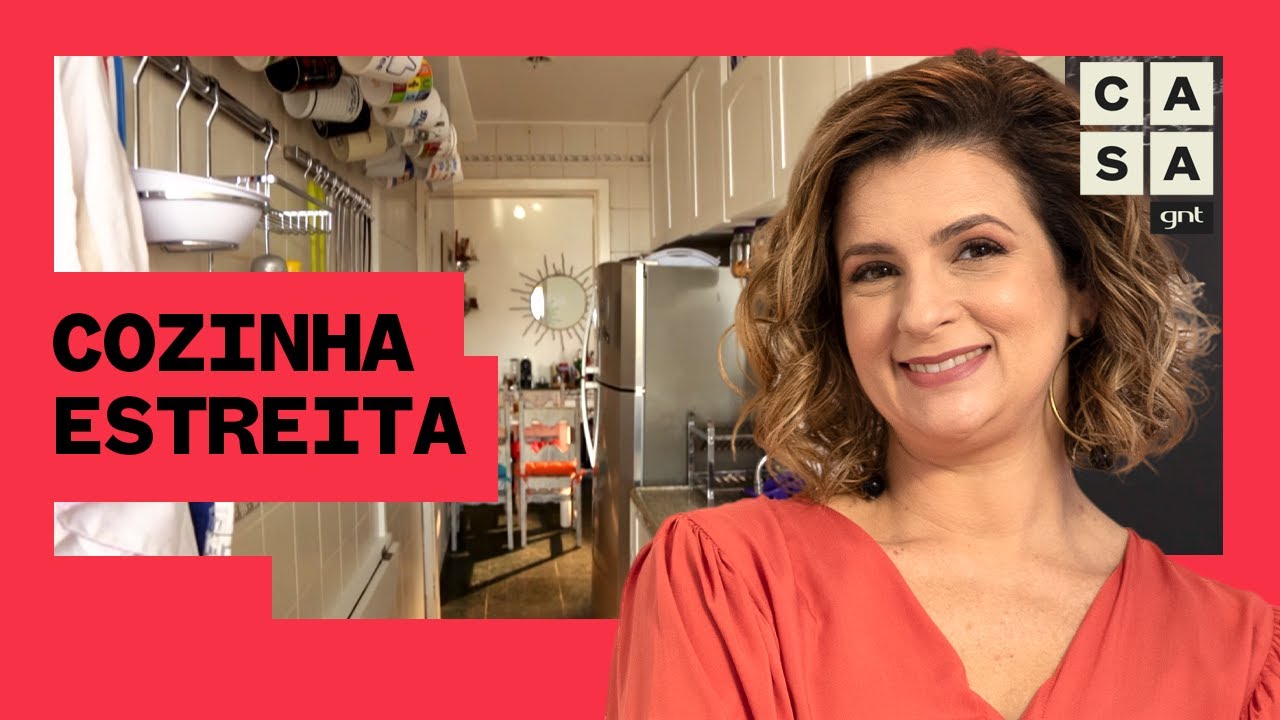 Como organizar uma COZINHA ESTREITA e pequena  | Dica de Organização | Micaela Góes