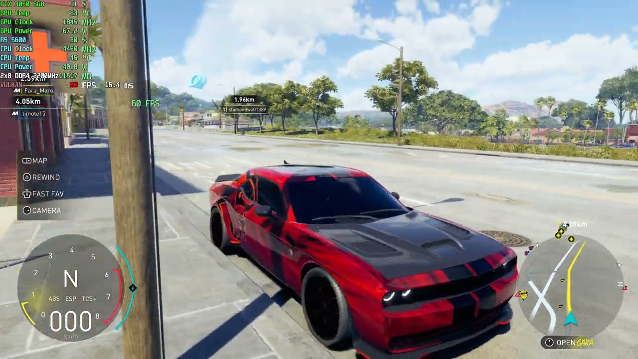 The Crew Motorfest | RTX 3050 | Ryzen 5 5600 | 2x8GB | 1080p | OPTIMAL GRAPHICS SETTINGS | TEST |