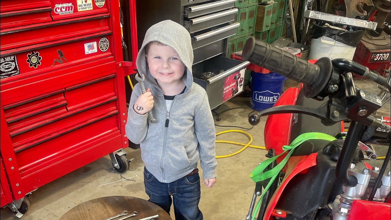 The Boss walked out on this job quick…Tiny tires are tricky 🤯 