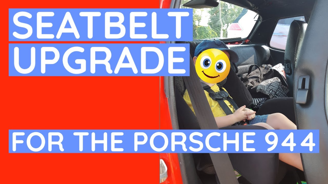 3-Point Seat Belts in the Back of a Porsche 944