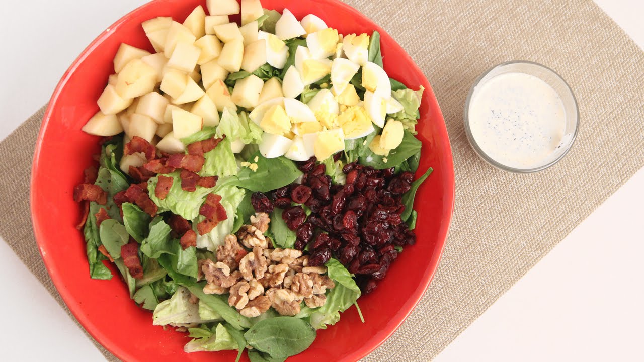 Winter Cobb Salad Recipe - Laura Vitale - Laura in the Kitchen Episode 853