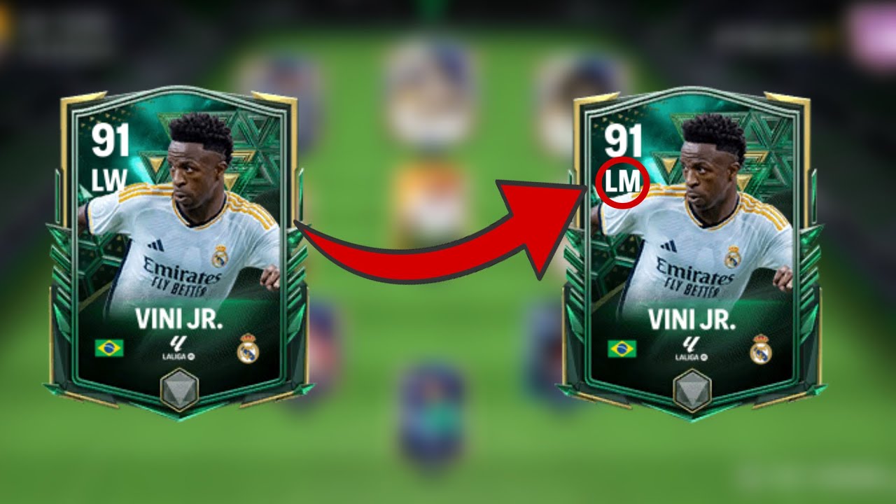 HOW TO CHANGE POSITIONS OF PLAYERS IN FC MOBILE 24?! HIGH OVR IN DIFFERENT POSITIONS!