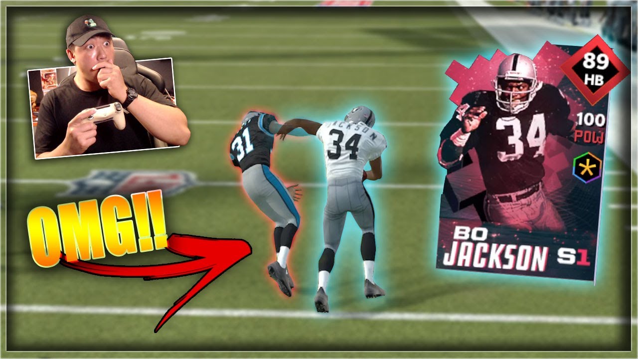 GRANDMASTER 89 OVR BO JACKSON GAMEPLAY!! MEAN STIFF ARM!! MADDEN MOBILE 21 JOURNEY GAMEPLAY!!