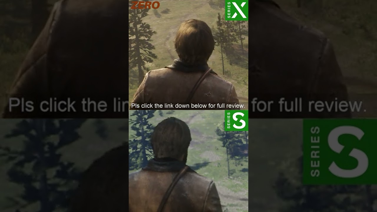 Red Dead Redemption 2 | Xbox Series X vs Xbox Series S | Graphics Comparison | 4K |