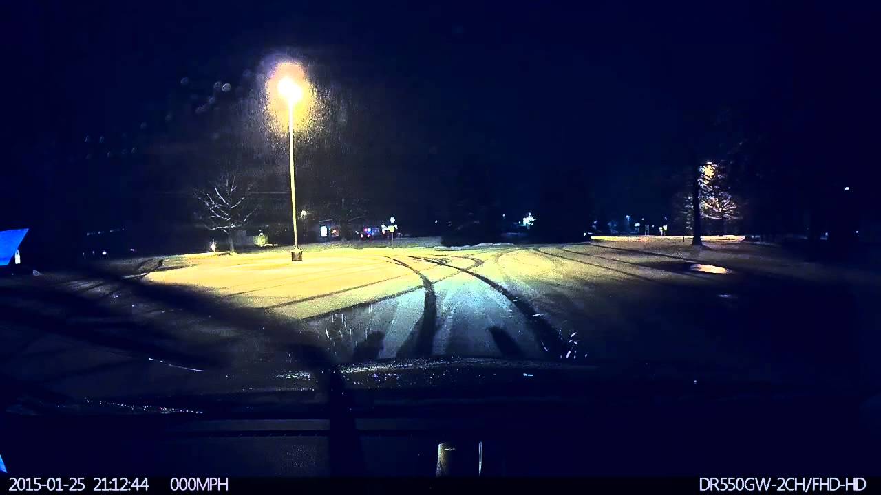 Raw video: Priest injured by moving car