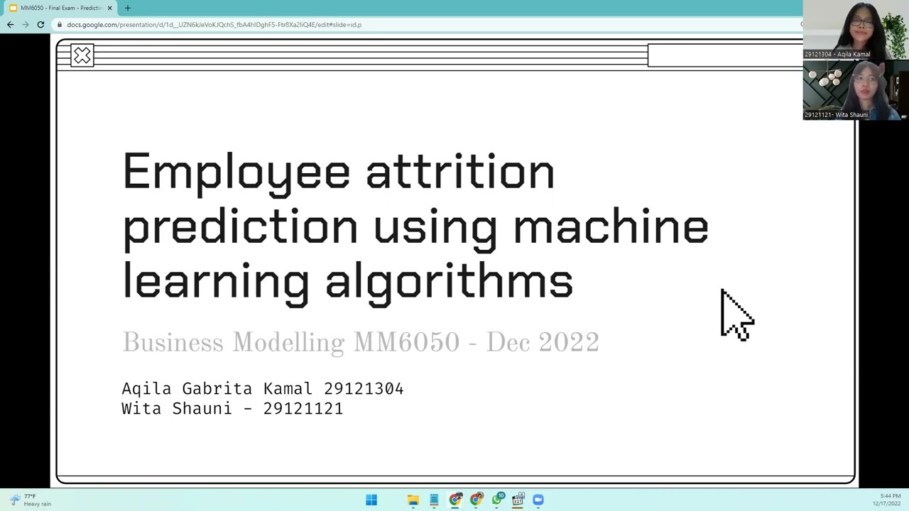 Predicting employee attrition using Machine Learning (Rapidminer) -  IBM Kaggle datasets