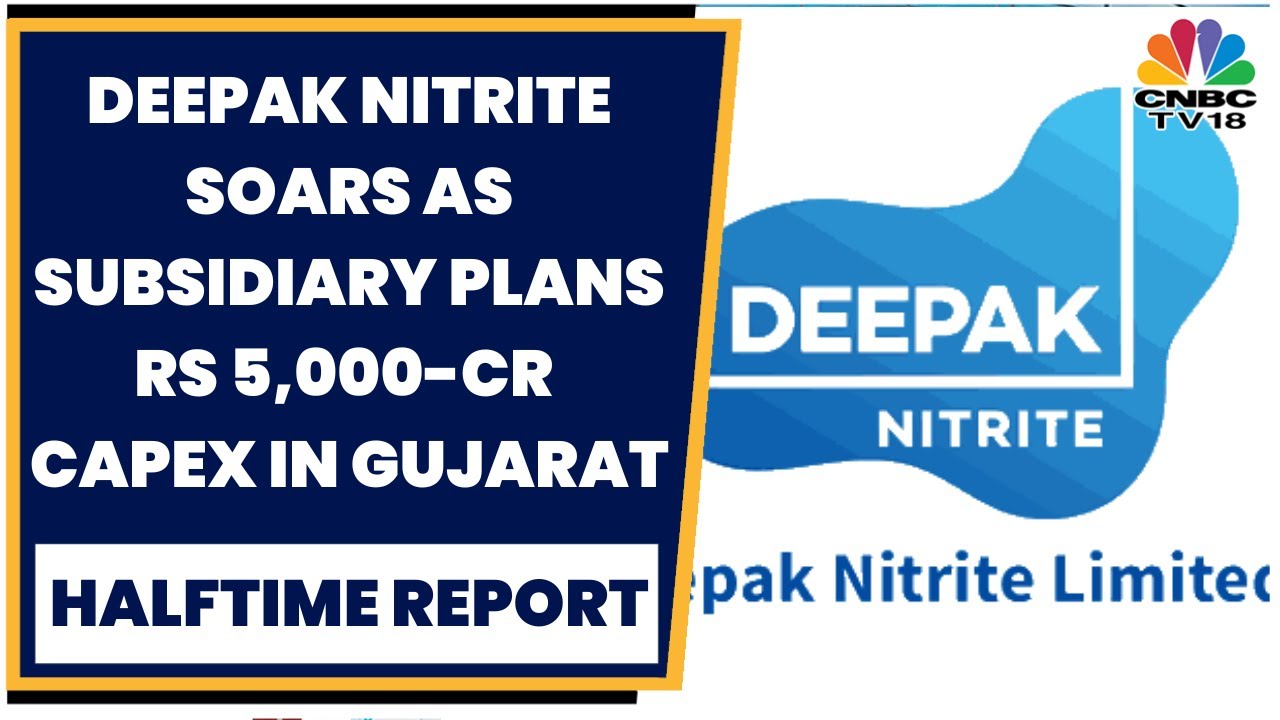 Deepak Nitrite Rises, Signs MoU With Gujarat Govt With An Investment Plan Of ₹5,000-Crore