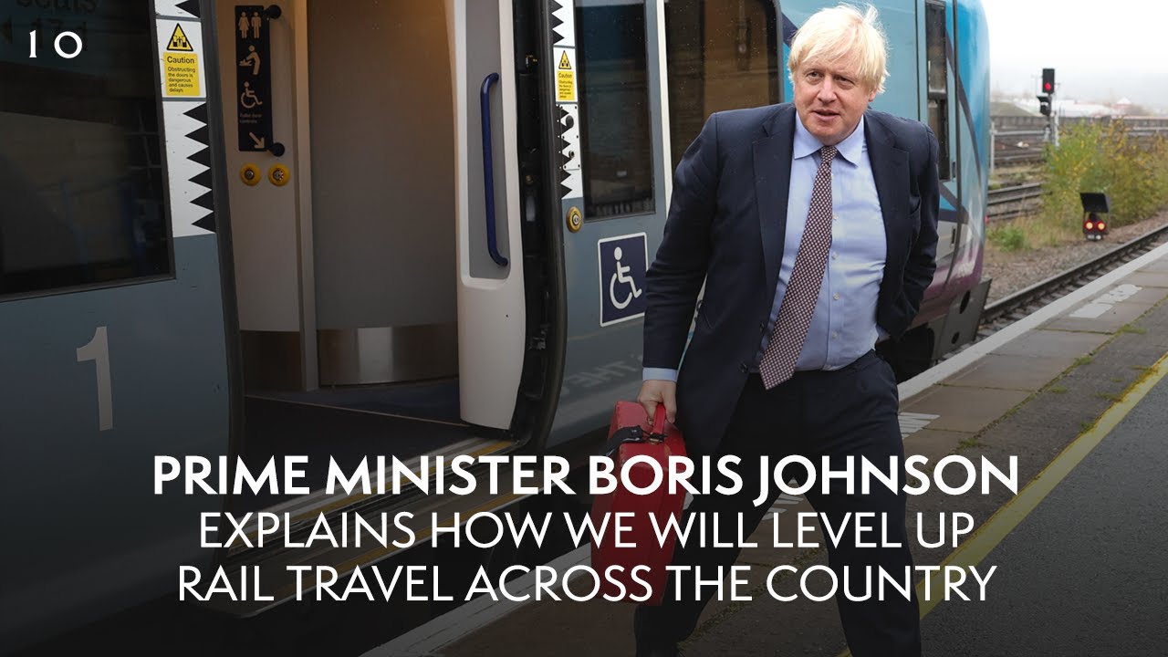 Boris Johnson explains how we will level up our railways in the Midlands and the North