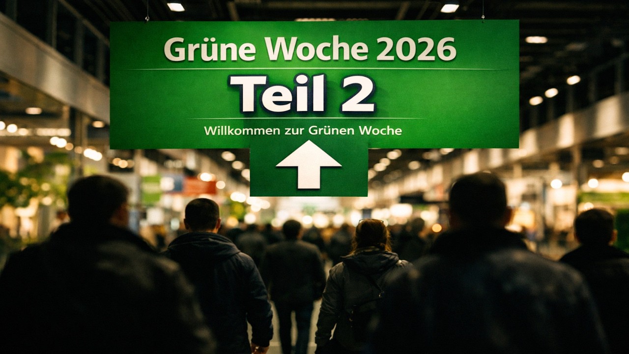 Турне в рамках «Зеленой недели 2026», часть 2, Берлин 🌍