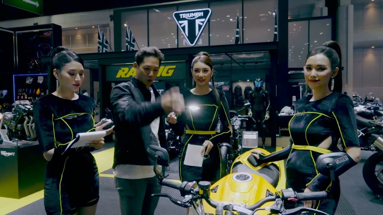 Triumph | ไทรอัมพ์พาทัวร์บูธ Motor show  2023