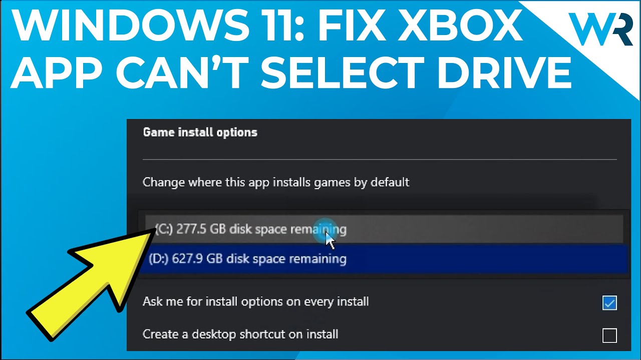 Приложение Xbox не может выбрать диск в Windows 11? Попробуйте эти решения!