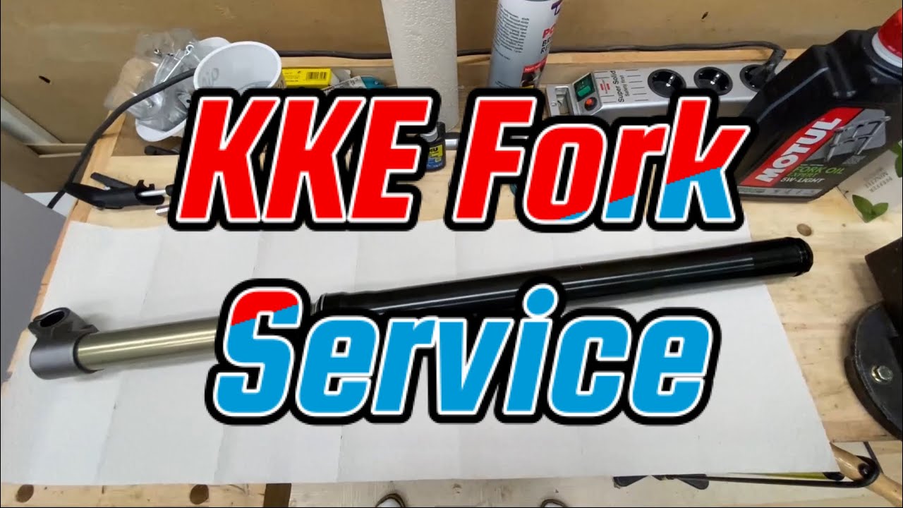 Surron KKE Fork Service // Seal Replacement [ Subtitles ]