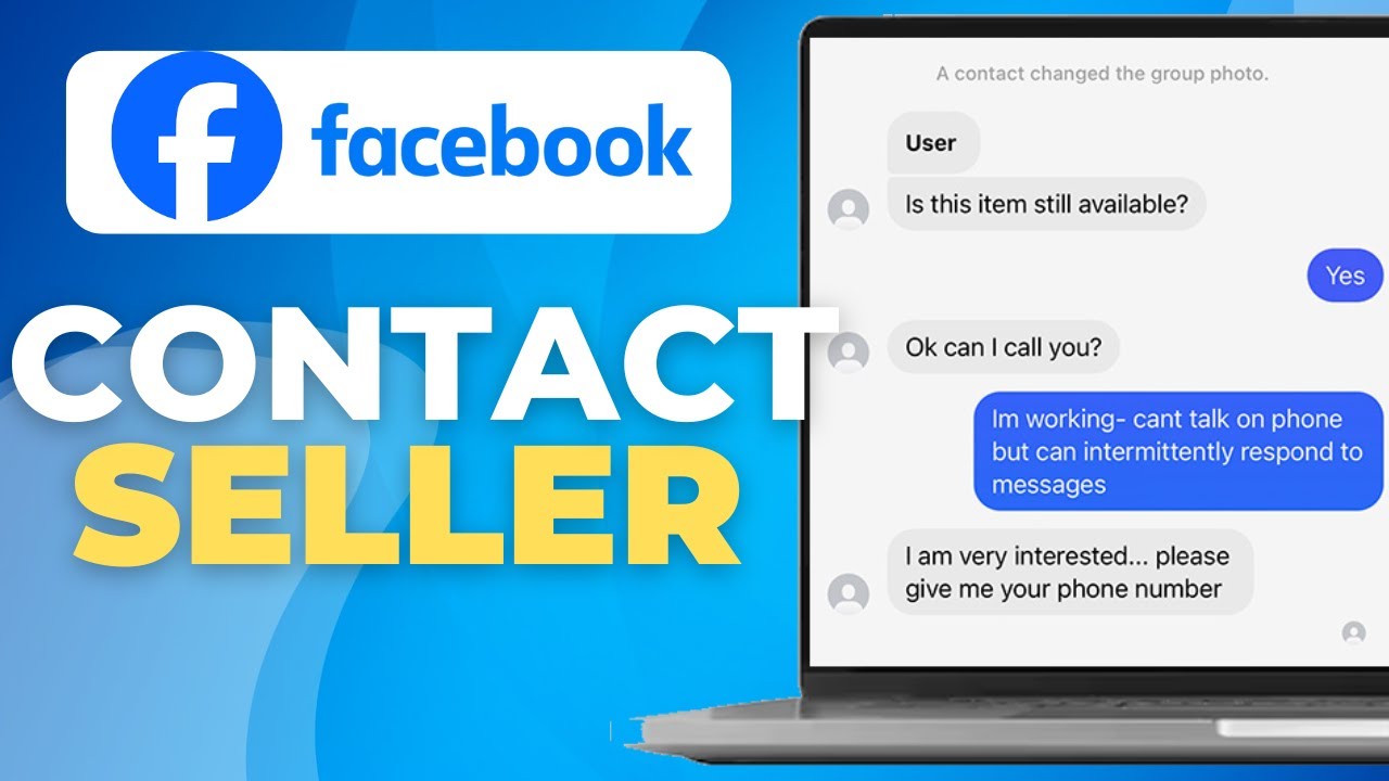 Как связаться с продавцом на Facebook Marketplace (ПРОСТО)