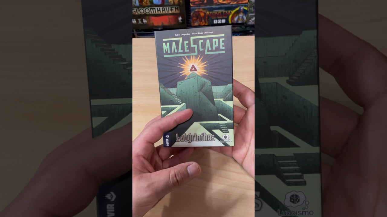 Will you be able to escape?&hellip;. 😰#boardgames #gamenight #tabletopgames #maze #escaperoom