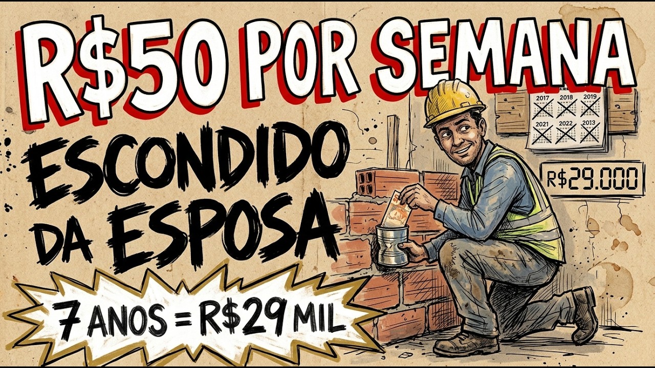Servente, Escondia R$50 Por Semana Da Esposa: 7 Anos Depois Tinha R$29 Mil