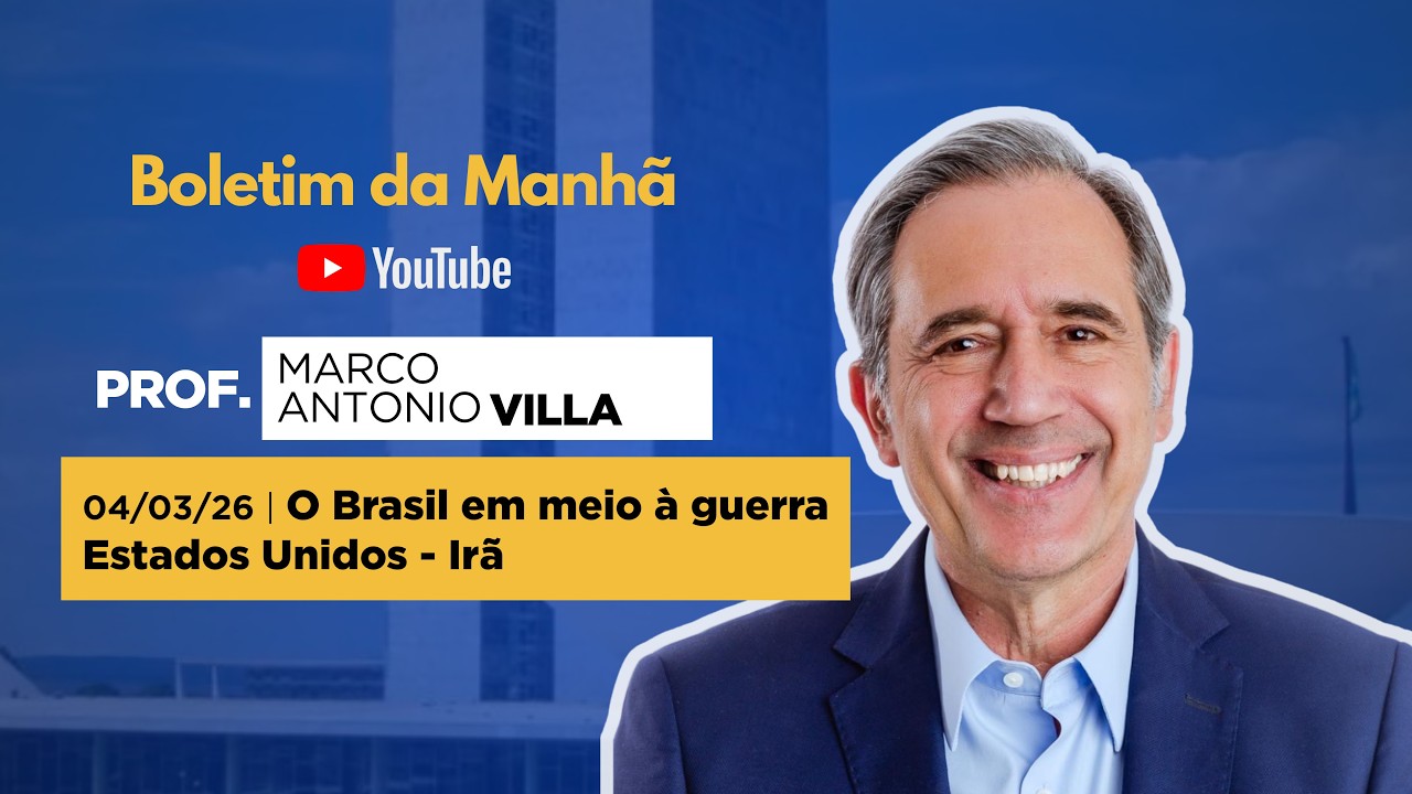 04/03/26 -  O Brasil em meio à guerra Estados Unidos - Irã