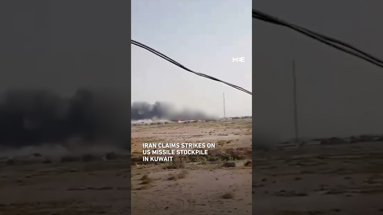 Iran's Revolutionary Guard claims strike on US missile stockpile in Kuwait