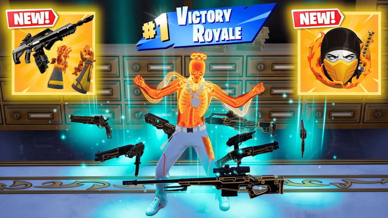 ALL NEW MYTHIC GUNS IN FORTNITE (NEW! Fortnite Chapter 6 Season 2)
