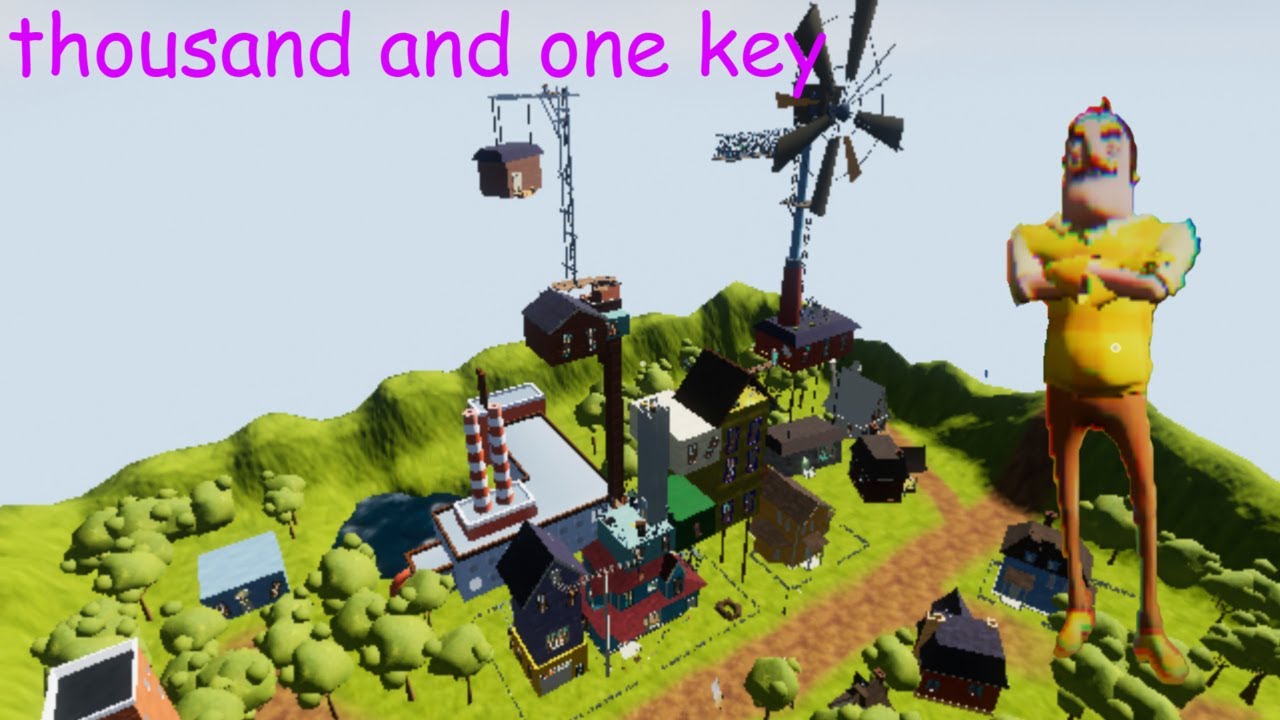 Hello Neighbor mod thousand and one key