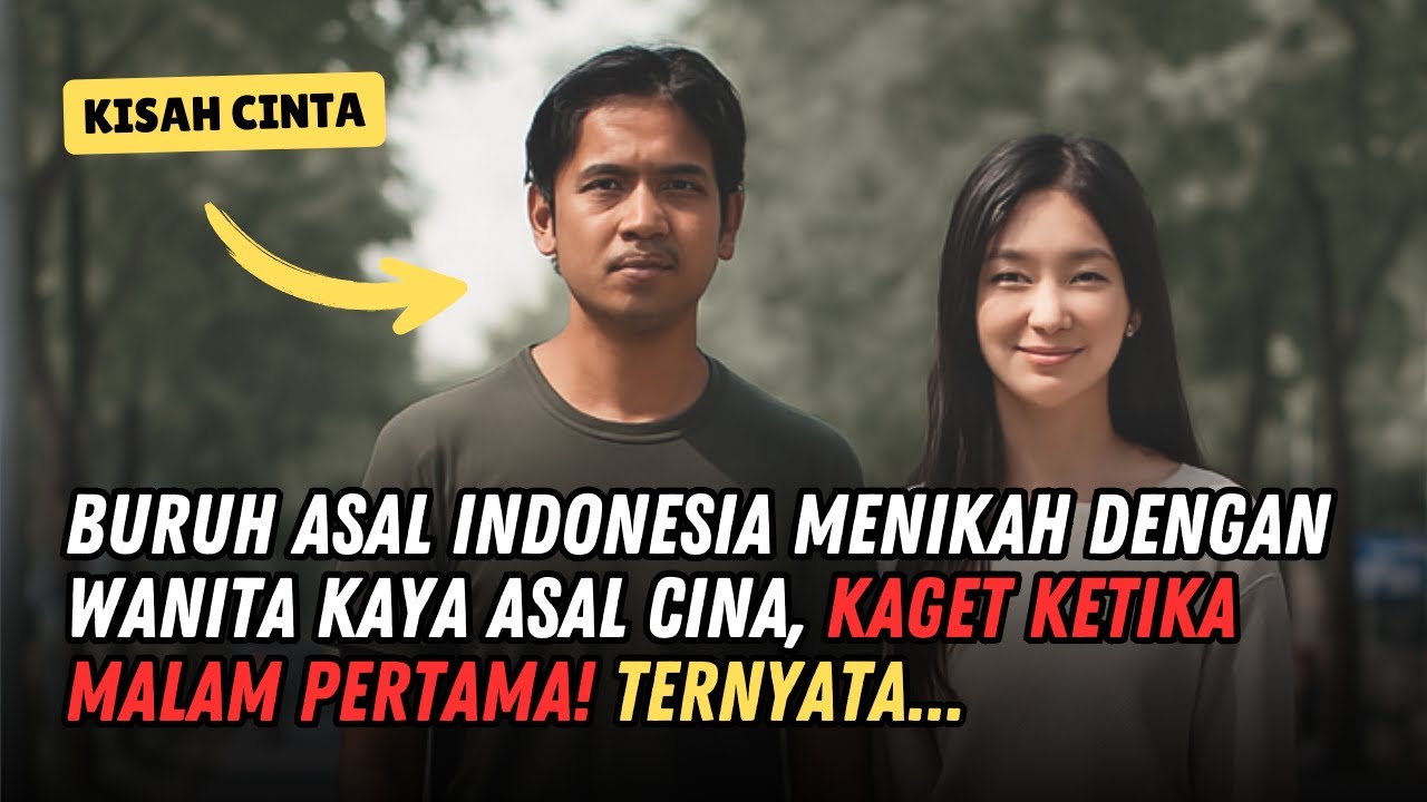 Kisah Pekerja Indonesia Menikah Dengan Wanita Cina Kaya, Saat Malah Pertama Ternyata...