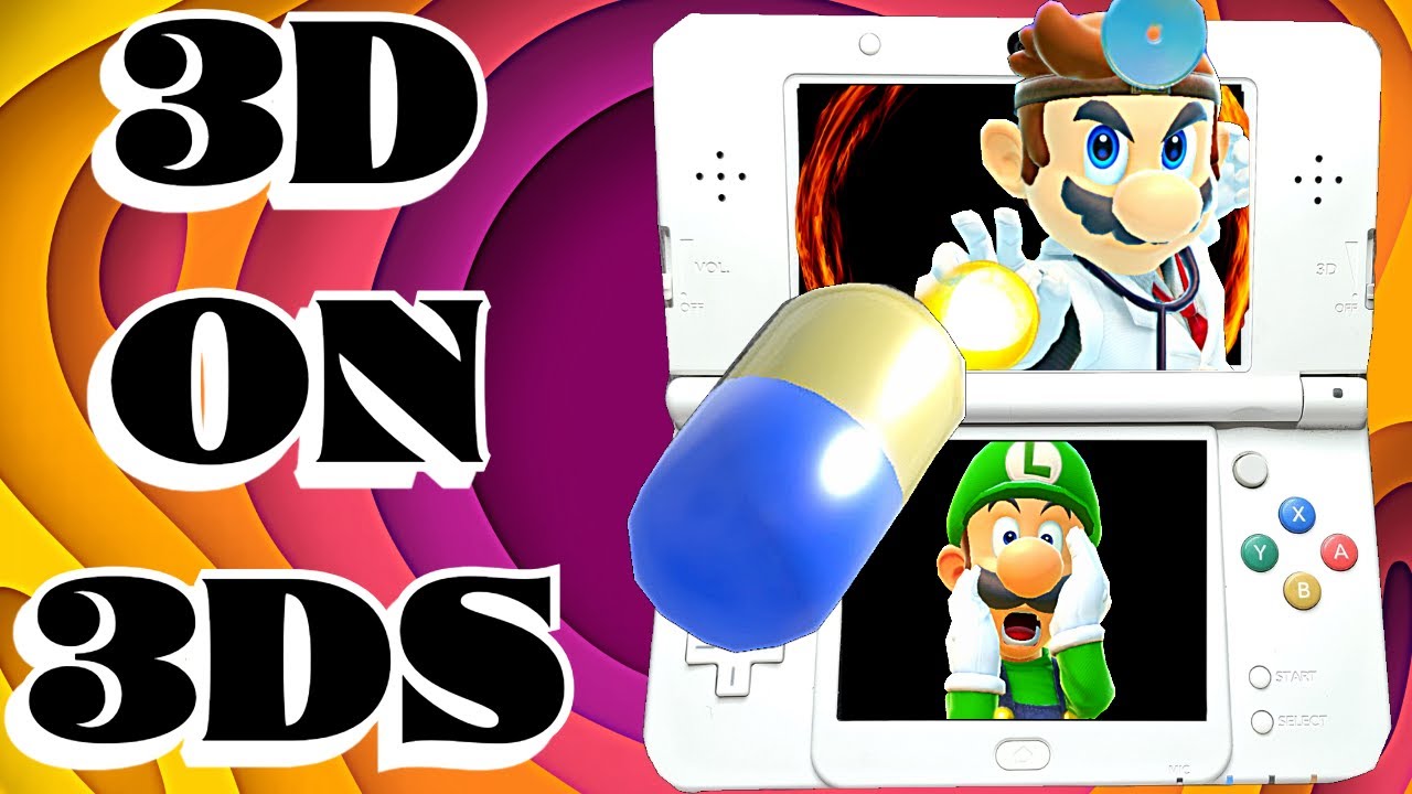 Эффект 3D на Nintendo 3DS