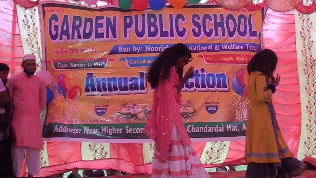 Garden Public School Chandardai Hat Araria. Annual function. 19.03.2023