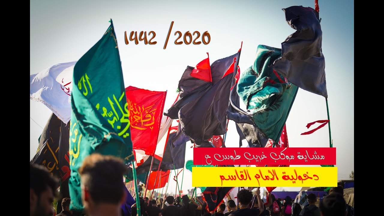 دخولية موكب غريب طوس عليه السلام الى حرم الأمام القاسم عليه السلام 2020 - 1442 هـ