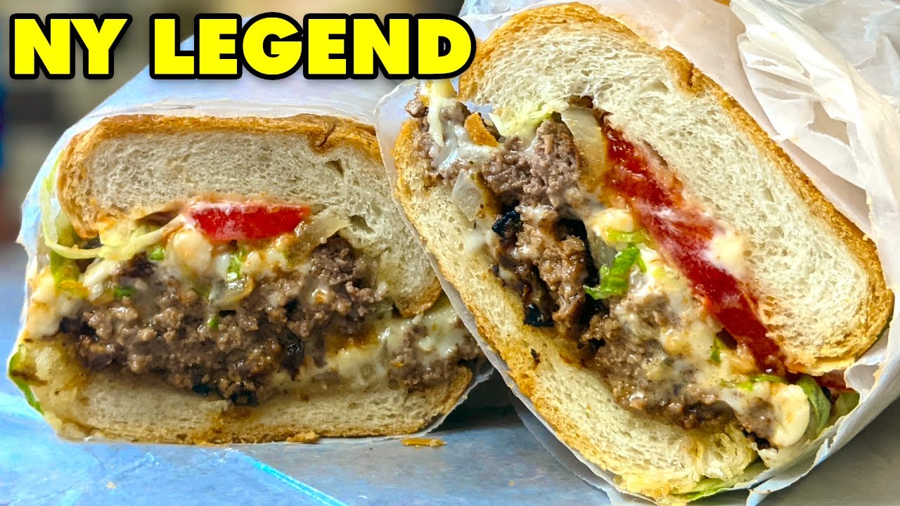How To Make A NYC CHOPPED CHEESE Sandwich Anywhere