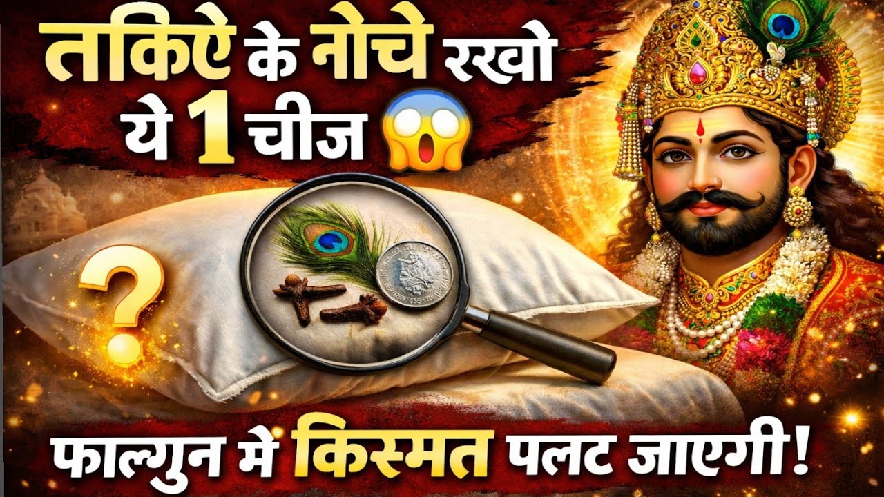 फाल्गुन में तकिए के नीचे ये 1 चीज रखो | Khatu Shyam Ji चमत्कारी उपाय | किस्मत रातोंरात बदलेगी